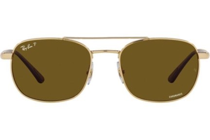 Sunčane naočale Ray-Ban Chromance Collection RB3670CH 001/AN Polarized Kvadratni Zlatni