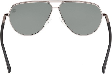 Sunčane naočale Timberland TB00028 08R Polarized Pilotski Srebrni