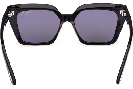 Sunčane naočale Tom Ford FT1030 01D Polarized Cat Eye Crni