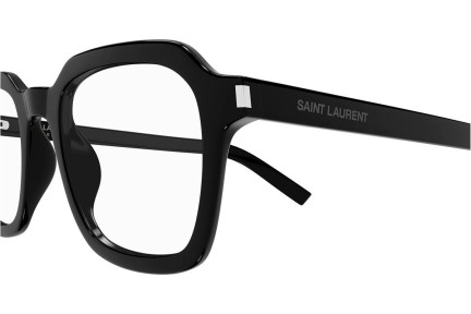 Naočale Saint Laurent SL715SLIMOPT 001 Kvadratni Crni