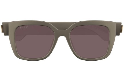 Sunčane naočale Gucci GG1690SK 003 Kvadratni Smeđi