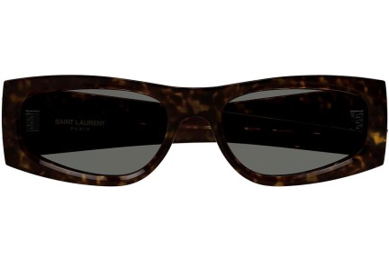 Sunčane naočale Saint Laurent SLM140 003 Ovalni Havana