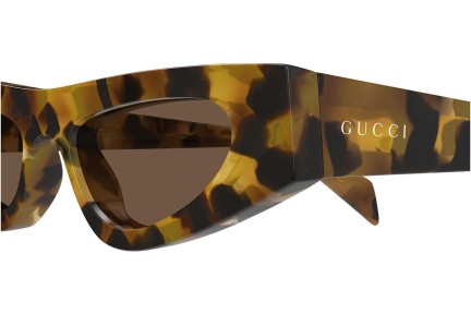 Sunčane naočale Gucci GG1779S 004 Cat Eye Havana