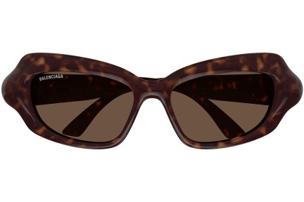 Sunčane naočale Balenciaga BB0354S 002 Cat Eye Havana