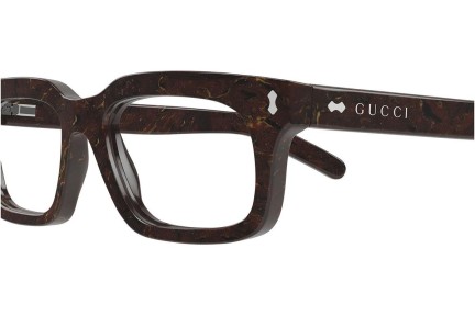 Sunčane naočale Gucci GG1711S 003 Kvadratni Smeđi