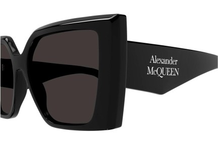 Sunčane naočale Alexander McQueen AM0467S 001 Kvadratni Crni