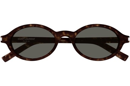 Sunčane naočale Saint Laurent SL751JEANNE 002 Ovalni Havana