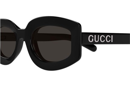 Sunčane naočale Gucci GG1719S 001 Pravokutan Crni