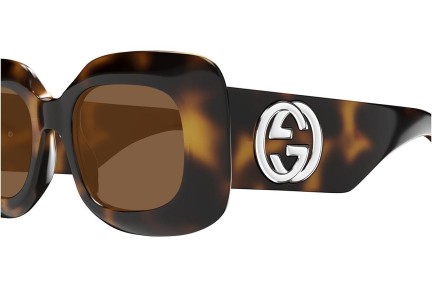 Sunčane naočale Gucci GG1695S 002 Kvadratni Havana