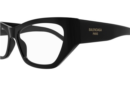 Naočale Balenciaga BB0372O 001 Kvadratni Crni