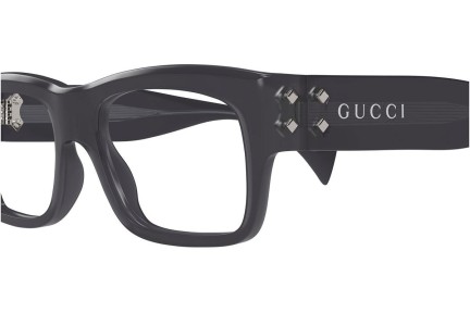 Naočale Gucci GG1707O 008 Kvadratni Sivi