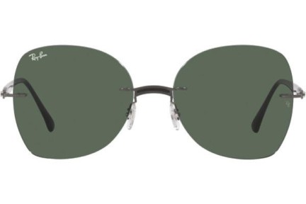 Sunčane naočale Ray-Ban Titanium Collection RB8066 154/71 Kvadratni Sivi