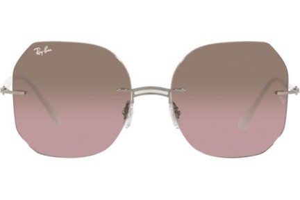 Sunčane naočale Ray-Ban Titanium Collection RB8067 159/14 Kvadratni Srebrni