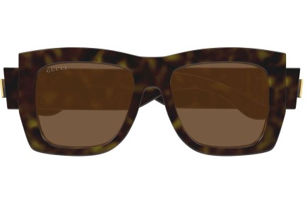 Sunčane naočale Gucci GG1688S 002 Kvadratni Havana