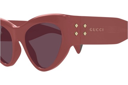 Sunčane naočale Gucci GG1704S 003 Cat Eye Ružičasti