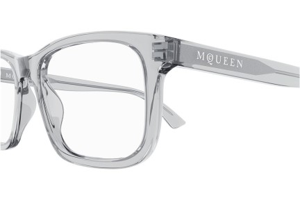 Naočale Alexander McQueen AM0486O 009 Kvadratni Sivi