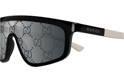 Sunčane naočale Gucci GG1736S 003 Spojene | Shield Crni