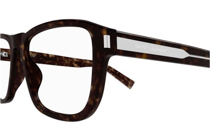 Naočale Saint Laurent SL710OPT 002 Kvadratni Havana