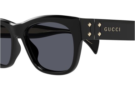 Sunčane naočale Gucci GG1706S 001 Kvadratni Crni