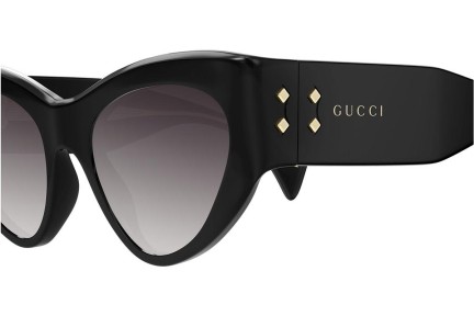 Sunčane naočale Gucci GG1704S 001 Cat Eye Crni