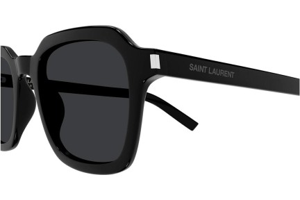 Sunčane naočale Saint Laurent SL715SLIM 001 Kvadratni Crni