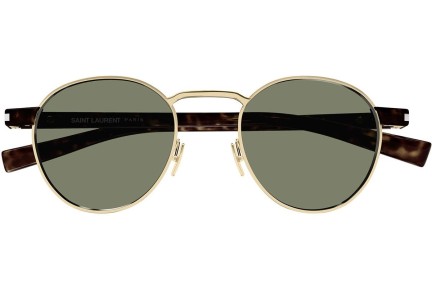 Sunčane naočale Saint Laurent SL707 002 Okrugao Zlatni