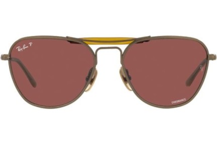 Sunčane naočale Ray-Ban Chromance Collection RB8064 9207AL Polarized Posebni Smeđi