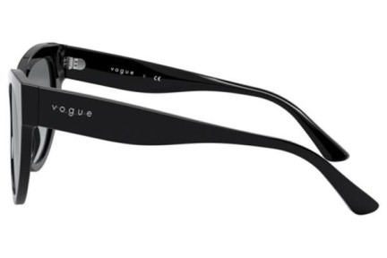 Sunčane naočale Vogue Eyewear VO5339S W44/11 Cat Eye Crni