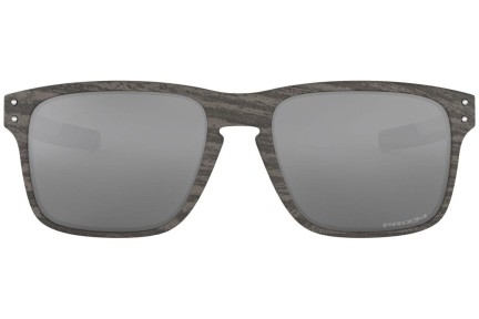 Sunčane naočale Oakley Holbrook Mix Woodgrain Collection OO9384-04 PRIZM Pravokutan Smeđi