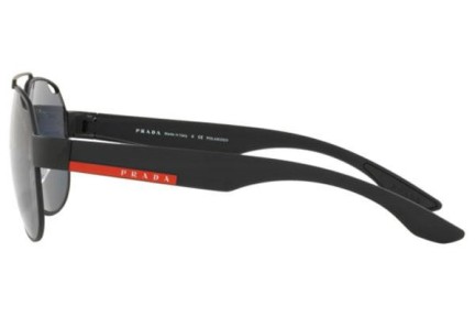 Sunčane naočale Prada Linea Rossa PS57US DG05Z1 Polarized Pilotski Crni