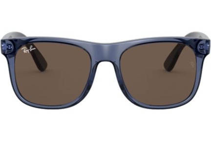 Sunčane naočale Ray-Ban Junior Junior Justin RJ9069S 706873 Kvadratni Plavi