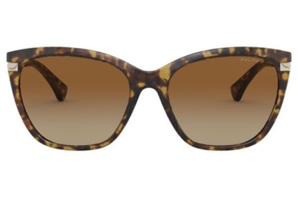 Sunčane naočale Ralph by Ralph Lauren RA5267 5836T5 Polarized Cat Eye Havana