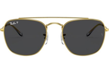 Sunčane naočale Ray-Ban RB3557 919648 Polarized Kvadratni Zlatni