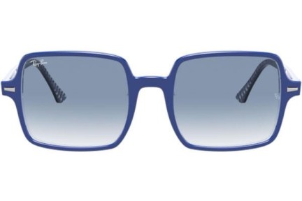 Sunčane naočale Ray-Ban Square II RB1973 13193F Oversize Plavi