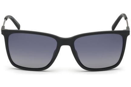 Sunčane naočale Timberland TB9209 02D Polarized Kvadratni Crni