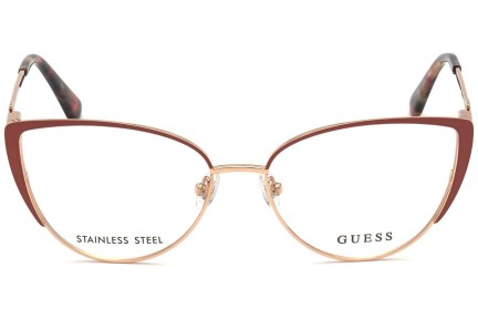 Naočale Guess GU2813 070 Cat Eye Crveni