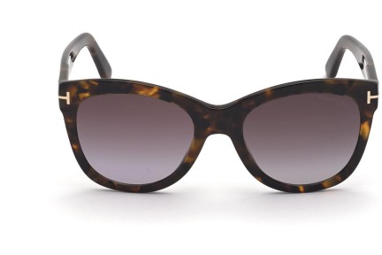 Sunčane naočale Tom Ford FT0870 52T Cat Eye Havana