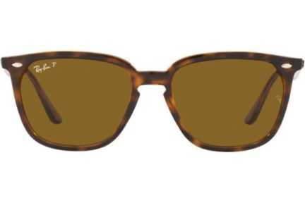 Sunčane naočale Ray-Ban RB4362 710/83 Polarized Kvadratni Havana