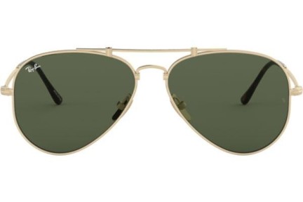 Sunčane naočale Ray-Ban Titanium Titanium Collection RB8125 913658 Pilotski Zlatni