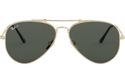 Sunčane naočale Ray-Ban Titanium Titanium Collection RB8125M 9143 Polarized Pilotski Zlatni