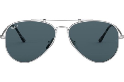 Sunčane naočale Ray-Ban Titanium Titanium Collection RB8125M 9165 Pilotski Srebrni