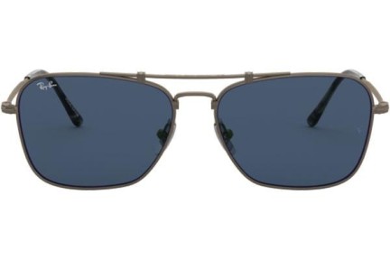 Sunčane naočale Ray-Ban Titanium Titanium Collection RB8136 9138T0 Kvadratni Smeđi