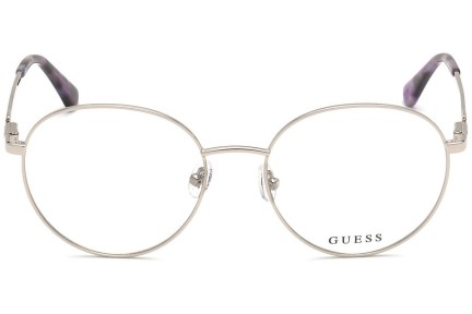 Naočale Guess GU2812 010 Okrugao Srebrni