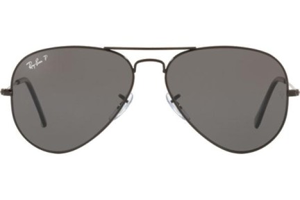 Sunčane naočale Ray-Ban Aviator RB3025 002/48 Polarized Pilotski Crni