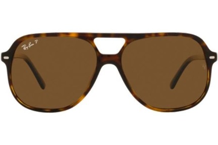 Sunčane naočale Ray-Ban Bill RB2198 902/57 Polarized Kvadratni Havana