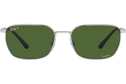 Sunčane naočale Ray-Ban Chromance Collection RB3684CH 003/P1 Polarized Pravokutan Srebrni