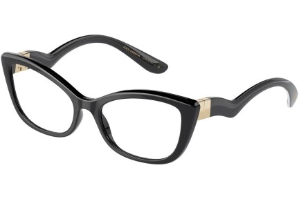 Naočale Dolce & Gabbana DG5078 501 Cat Eye Crni