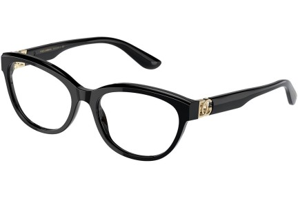 Naočale Dolce & Gabbana DG3342 501 Cat Eye Crni