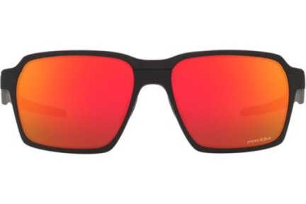 Sunčane naočale Oakley Parlay OO4143-03 Pravokutan Crni