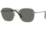 Sunčane naočale Persol PO2490S 513/58 Polarized Kvadratni Srebrni